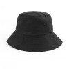 Black Polycotton School Bucket Hats